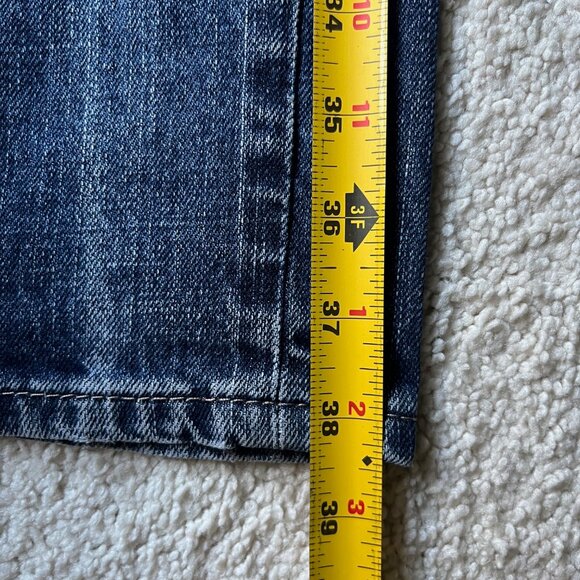 Levi's 501 Jeans Mens 29x30 Blue Slim Zip Fly Medium Wash - Used, See Photos - Picture 4 of 7